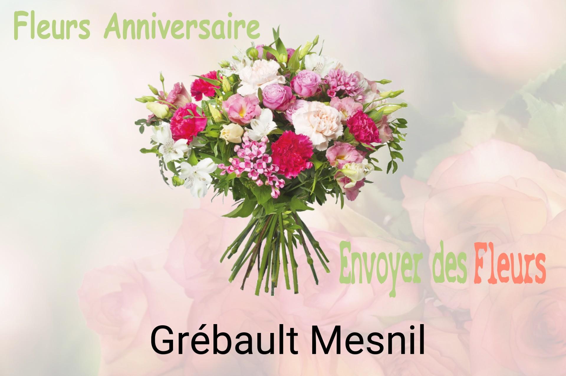Bouquet de fleurs d’anniversaire livré à Grébault-Mesnil