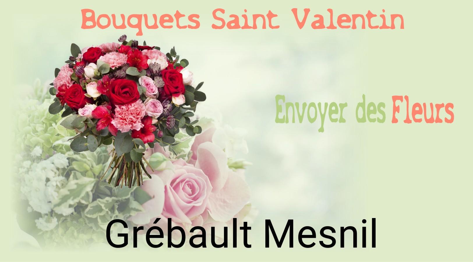 Roses de Saint-Valentin livrées à Grébault-Mesnil